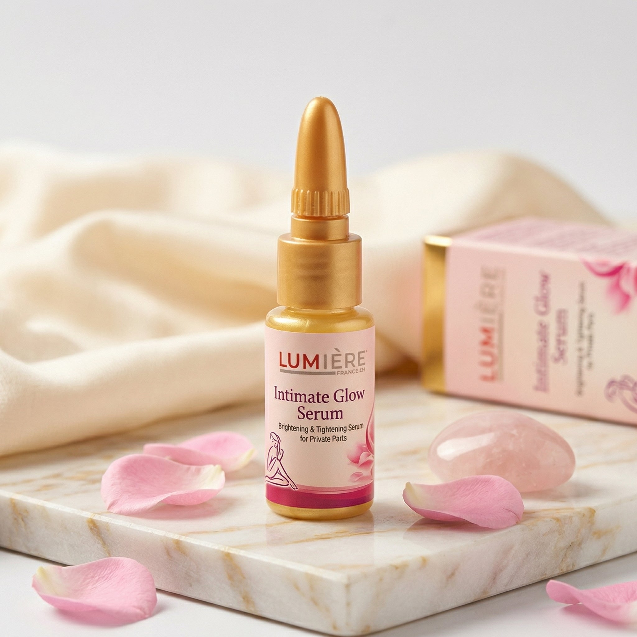 Lumière Intimate Glow Serum – Brightening & Skin Tone Care for Delicate Areas | Smooth & Even Look in 7 Days